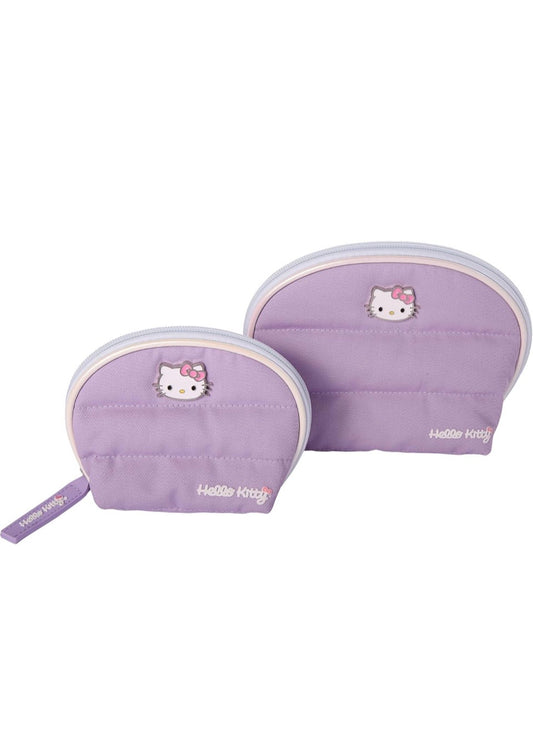 Hello Kitty - Juego de bolsas de maquillaje