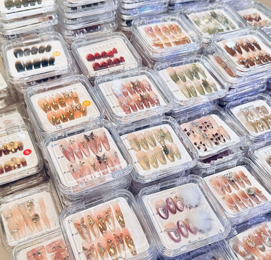 2 DOZEN MIXED PRESS-ON NAILS – MIXED SIZES | CECI COSMETICS 🎀 💅🎀